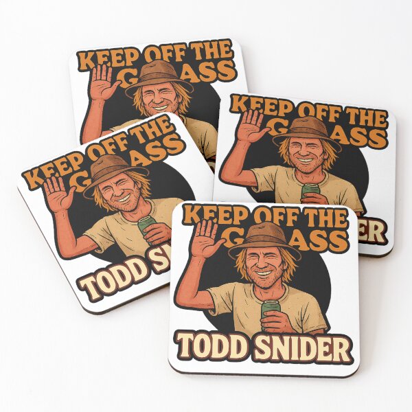 Item preview, Keep Off the Grass – Todd Snider Funny Sticker designed and sold by Gurjeetpixelart.