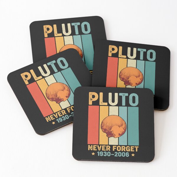 Item preview, Pluto Never Forget Cosmic Nostalgia Wave designed and sold by SkeletonsDanger.