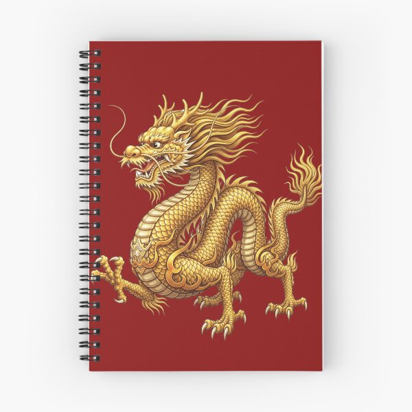 Item preview, Motif légendaire de dragon doré chinois, symbole de puissance et de bonne fortune designed and sold by thechoice1.