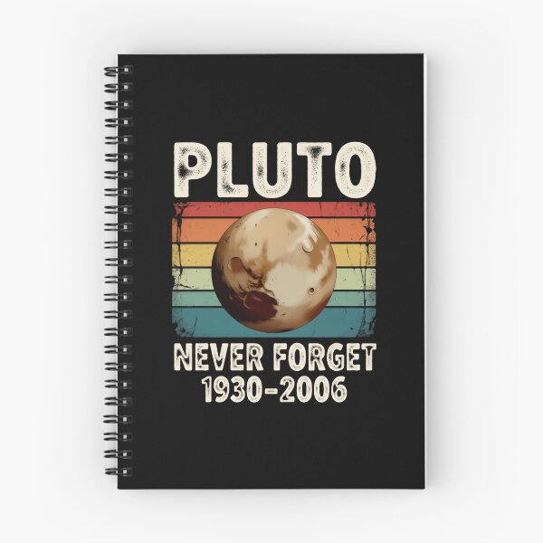 Item preview, Pluto Never Forget Space-Time Remembrance designed and sold by SkeletonsDanger.