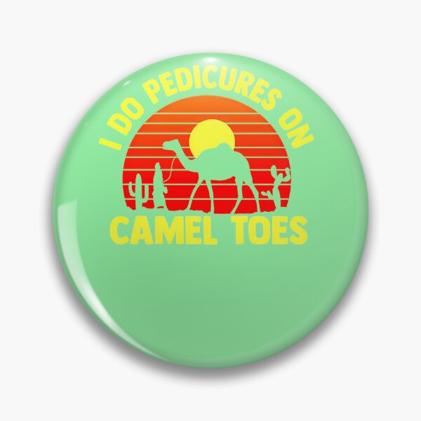 Item preview, I-DO-PEDICURES-ON-CAMEL-TOES--VINTAGE-SUNSET-T-SHIRT designed and sold by TobyGray12.