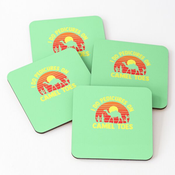 Item preview, I-DO-PEDICURES-ON-CAMEL-TOES--VINTAGE-SUNSET-T-SHIRT designed and sold by TobyGray12.