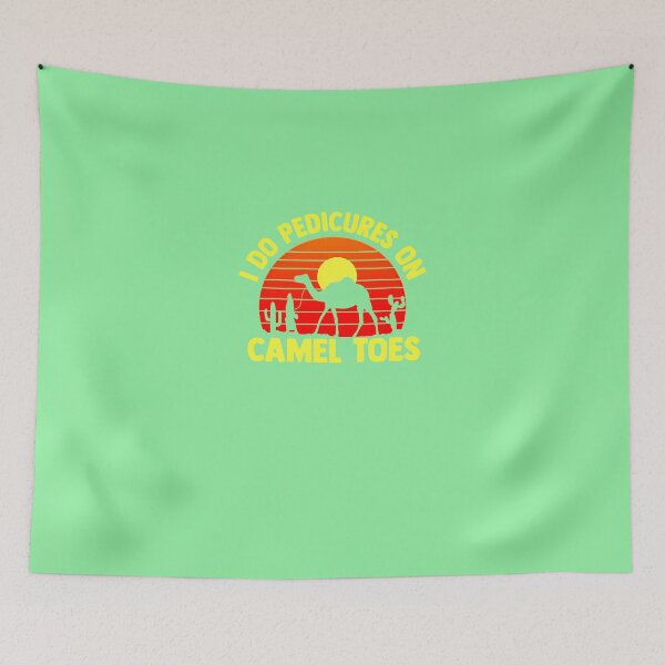 Item preview, I-DO-PEDICURES-ON-CAMEL-TOES--VINTAGE-SUNSET-T-SHIRT designed and sold by TobyGray12.