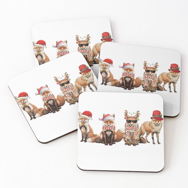Item preview, Christmas Fox, Cute Fox, goblincore, Spy Fox, Christmas, Christmas Fox Family designed and sold by DesignDenDo ⭐⭐⭐⭐⭐.