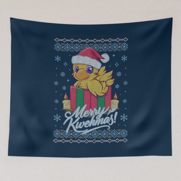Item preview, Cute Chocobo Merry Kwehmas! designed and sold by AlundrART.