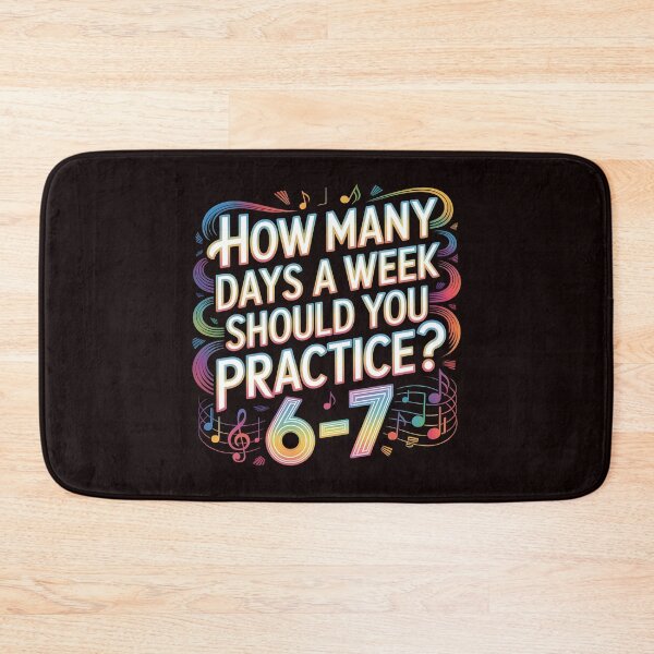 Item preview, 67 Meme Music Edition – How Many Days a Week Should You Practice designed and sold by Redgiant87x.