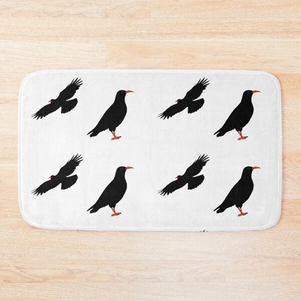 Item preview, Red Billed Chough - A Derpybird Design designed and sold by YOjosie.