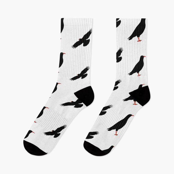 Item preview, Red Billed Chough - A Derpybird Design designed and sold by YOjosie.