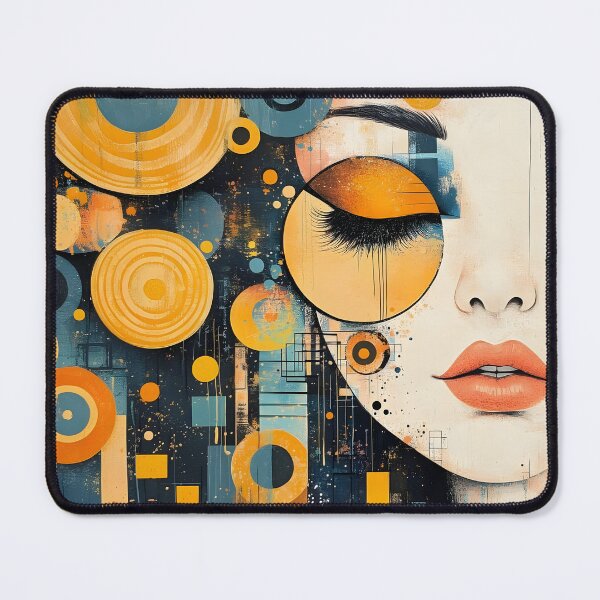 Item preview, Geometric portrait designed and sold by Raphaelle83.