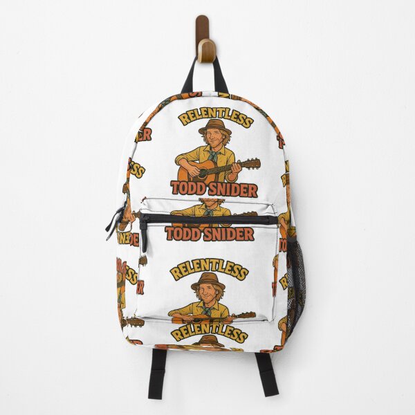 Item preview, Relentless – Todd Snider Folk Guitar Sticker designed and sold by Gurjeetpixelart.