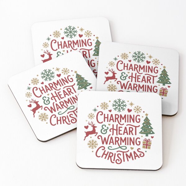 Item preview, Charming & Heart Warming Christmas designed and sold by GraphicTeeHubs.