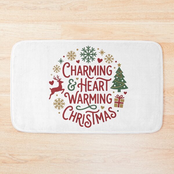 Item preview, Charming & Heart Warming Christmas designed and sold by GraphicTeeHubs.