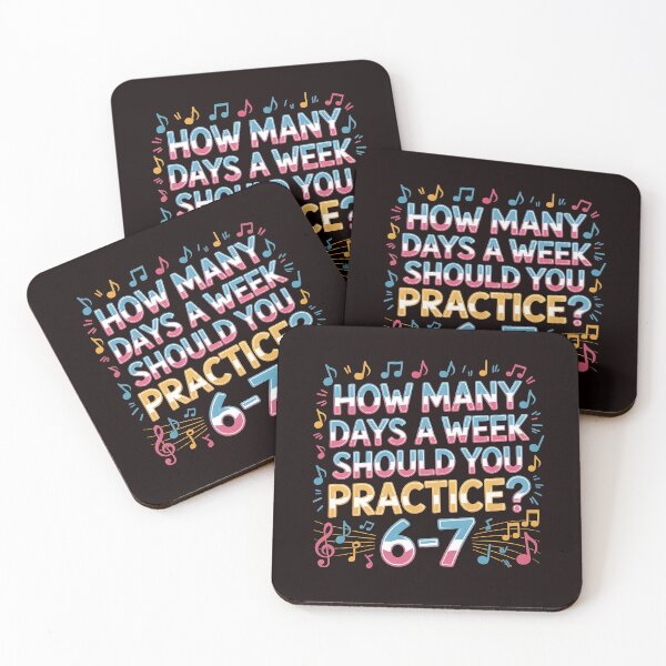 Item preview, How Many Days a Week Should You Practice - Music Teacher Funny Meme designed and sold by Redgiant87x.