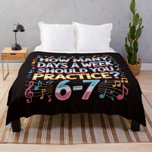 Item preview, How Many Days a Week Should You Practice - Music Teacher Funny Meme designed and sold by Redgiant87x.