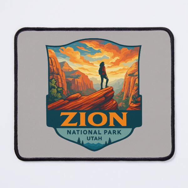 Item preview, Zion National Park Utah Canyon Sticker designed and sold by Ismeal Von.