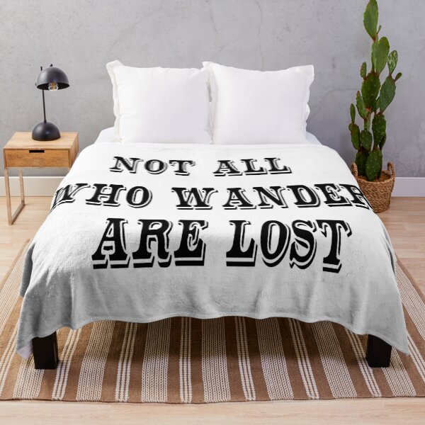 Item preview, Not all who wander are lost designed and sold by Ach&Koor.