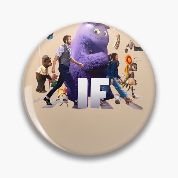 Item preview, IF-2024-MOVIE-IMAGINARY-FRIENDS-PURPLE-FURRY-IMAGINARY-FRIENDS-T-SHIRT designed and sold by ElliottLewis11.