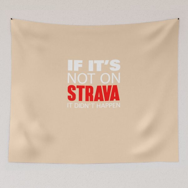 Item preview, IF-IT'S-NOT-ON-STRAVA-IT-DIDN'T-HAPPEN-SMALL-LOGO-(ORIGINAL-DESIGN) designed and sold by ElliottLewis11.