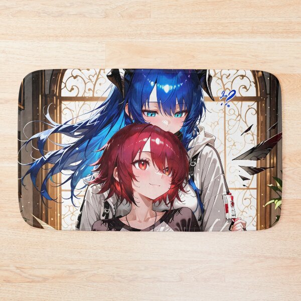 Item preview, Exusiai Arknights Prelude To Dawn Angel Hug Warm Moment designed and sold by thedarvills.