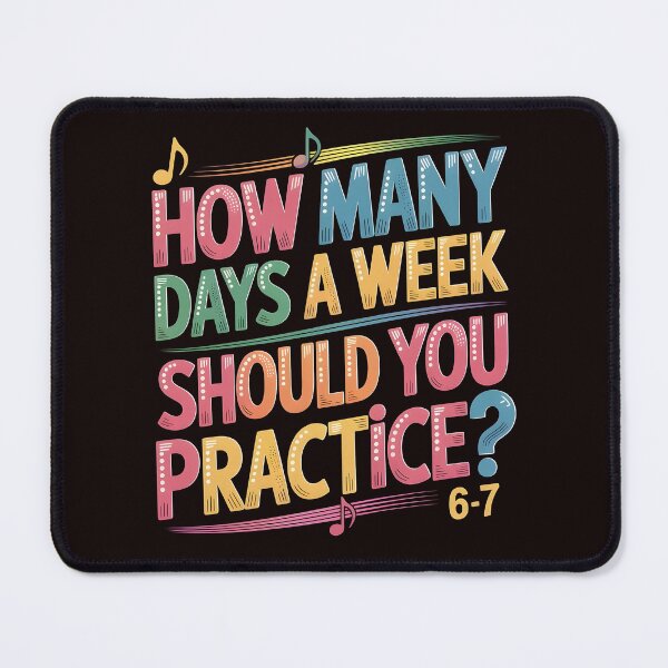 Item preview, Music Teacher Practice Joke – How Many Days a Week Should You Practice designed and sold by Redgiant87x.