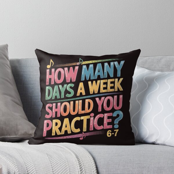 Item preview, Music Teacher Practice Joke – How Many Days a Week Should You Practice designed and sold by Redgiant87x.