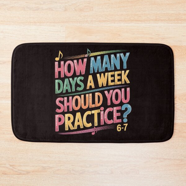Item preview, Music Teacher Practice Joke – How Many Days a Week Should You Practice designed and sold by Redgiant87x.