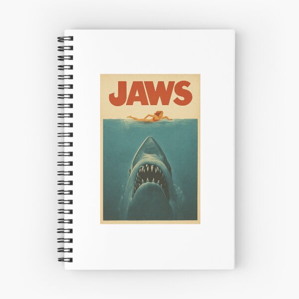 Item preview, Jaws Retro Film Poster designed and sold by JBWphotos.