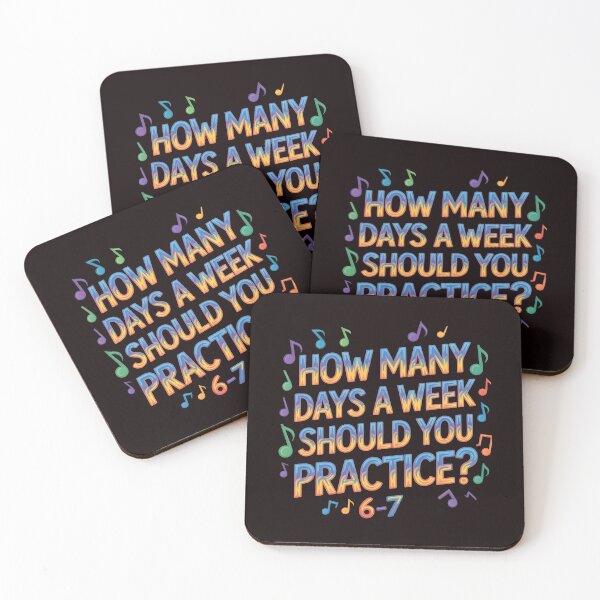Item preview, How Many Days a Week Should You Practice - Clever Music Meme designed and sold by Redgiant87x.