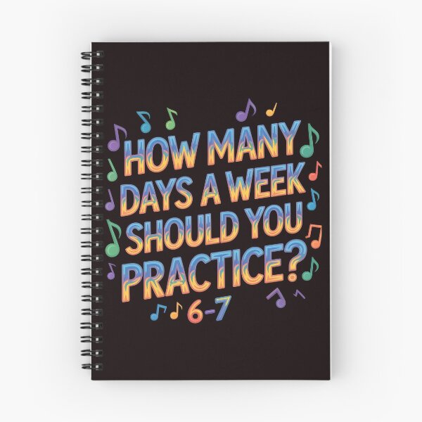 Item preview, How Many Days a Week Should You Practice - Clever Music Meme designed and sold by Redgiant87x.