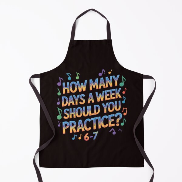 Item preview, How Many Days a Week Should You Practice - Clever Music Meme designed and sold by Redgiant87x.