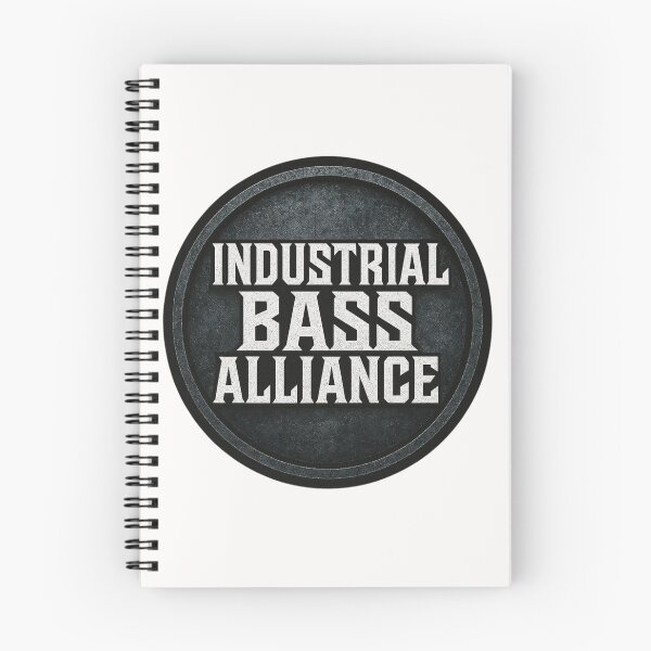 Item preview, Industrial Bass Alliance Logo – Heavy Bass Music Sticker Design designed and sold by |TRSSHOP|.