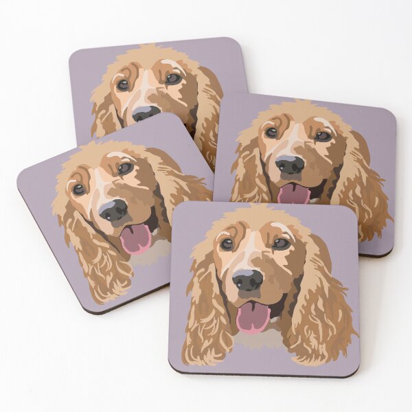 Item preview, English cocker spaniel designed and sold by Jmablesonart.