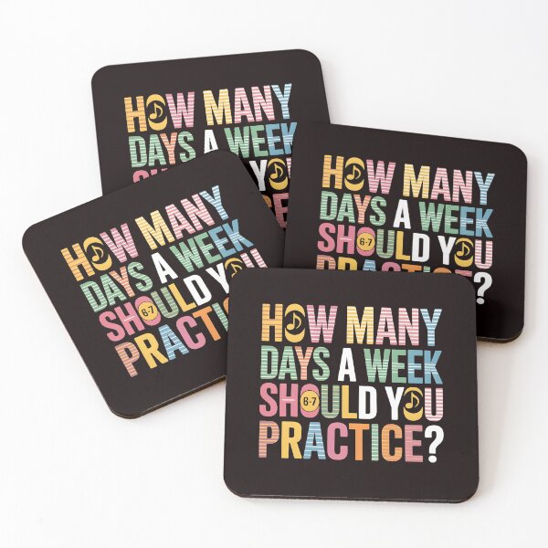 Item preview, How Many Days a Week Should You Practice - Hilarious Music Teacher Gift designed and sold by Redgiant87x.