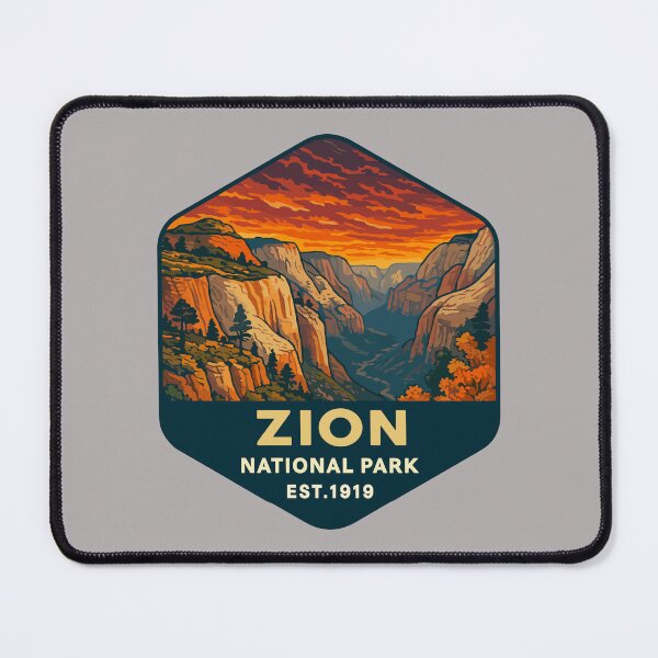 Item preview, Zion National Park Utah Canyon Sticker designed and sold by Ismeal Von.