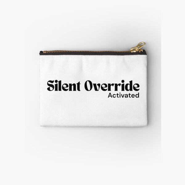 Item preview, Silent Override Activated – Minimalist Text Design | Dark Humor Quote | RETL Style designed and sold by RETL.
