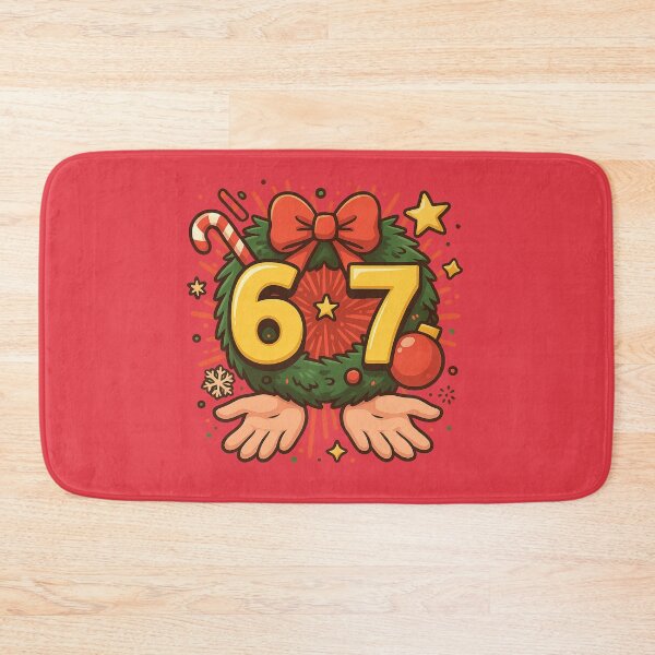 Item preview, Kawaii 6-7 Meme Pop-Art – 67 Holiday Edition designed and sold by GirlyPopped.