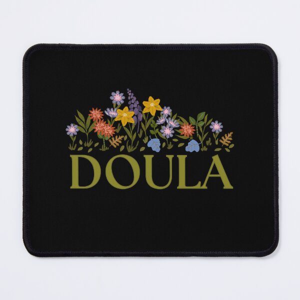 Item preview, Cute Groovy Doula Wildflowers Labour Birth Support Floral designed and sold by Guess4best.
