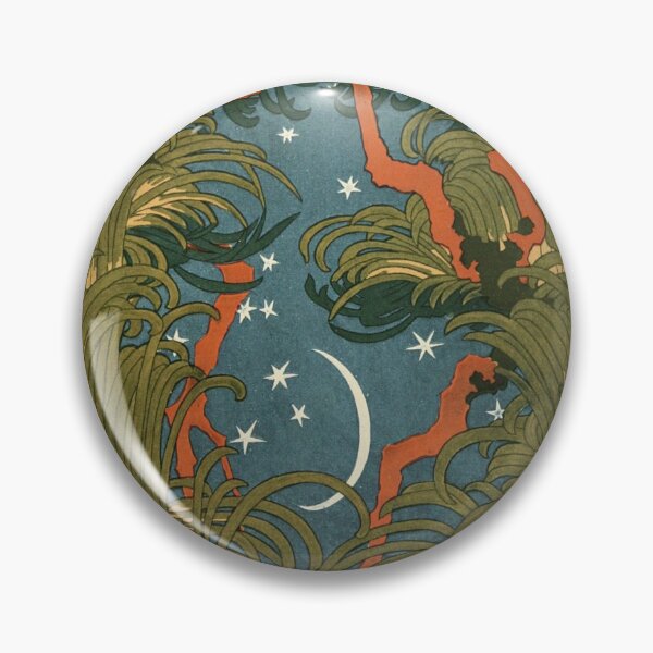 Artikelvorschau, Waldteich – Otto Eckmann | Jugendstil-Jugendstil-Illustration entworfen und verkauft von tracerammo1.