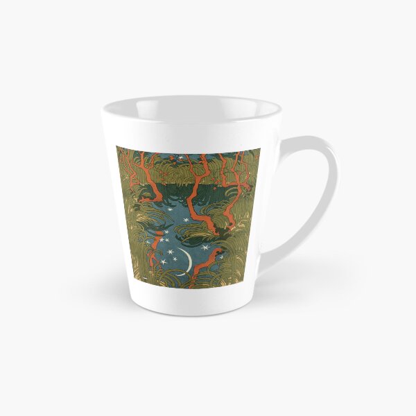 Item preview, Waldteich (Estanque del bosque) – Otto Eckmann | Ilustración modernista modernista designed and sold by tracerammo1.