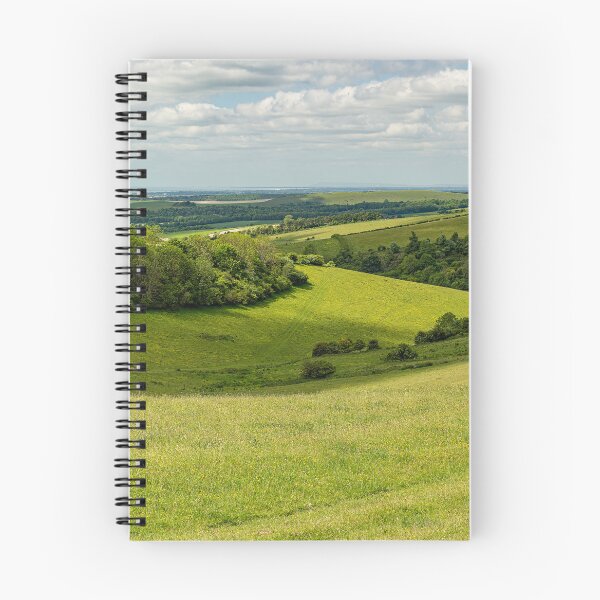 Item preview, The Valley Below - looking west along the South Downs designed and sold by HazyApplePhoto.