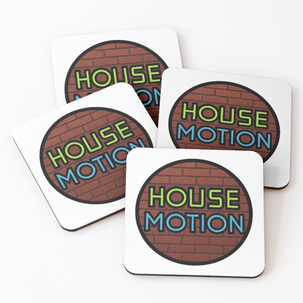 Item preview, House Motion Brick Wall Logo – House Music Neon Sticker designed and sold by |TRSSHOP|.
