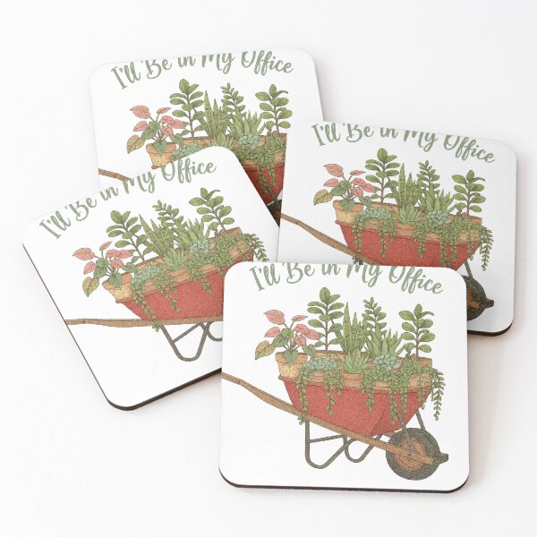 Item preview, "I'll Be In My Office" Funny Gardening Wheelbarrow Plants Gift designed and sold by haitrieuic96.