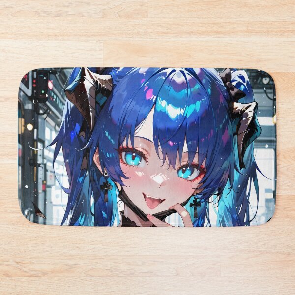 Item preview, Prelude Mostima Arknights Black Lace Dress Blue Hair Angelic Girl designed and sold by thedarvills.