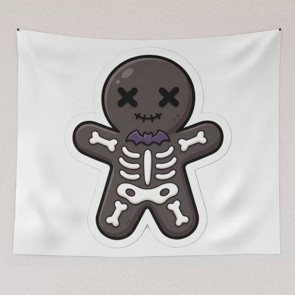 Item preview, Cute Spooky Gingerdead Man | Merry Gothmas Creepmas designed and sold by StickyGuys.