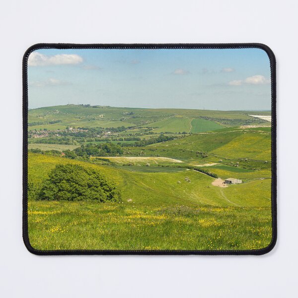Item preview, Looking east over Steyning Bowl and the South Downs National Park. designed and sold by HazyApplePhoto.