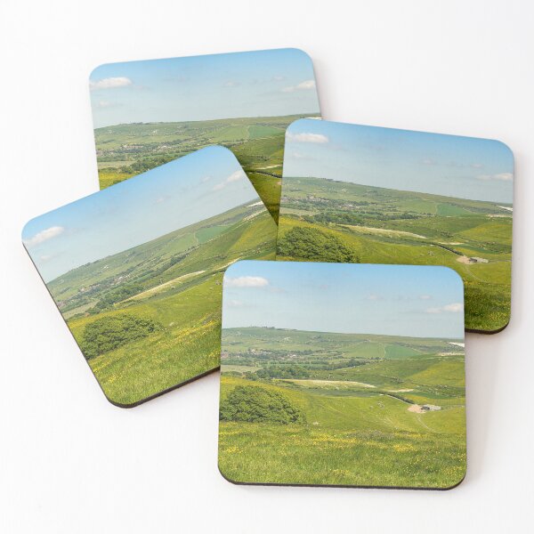 Item preview, Looking east over Steyning Bowl and the South Downs National Park. designed and sold by HazyApplePhoto.