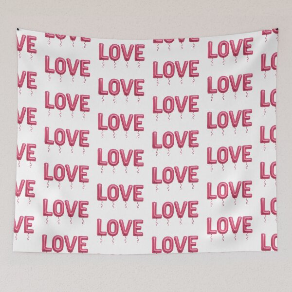 Item preview, Love balloon letters isolated on transparent background, AI generated designed and sold by dvoevnore.