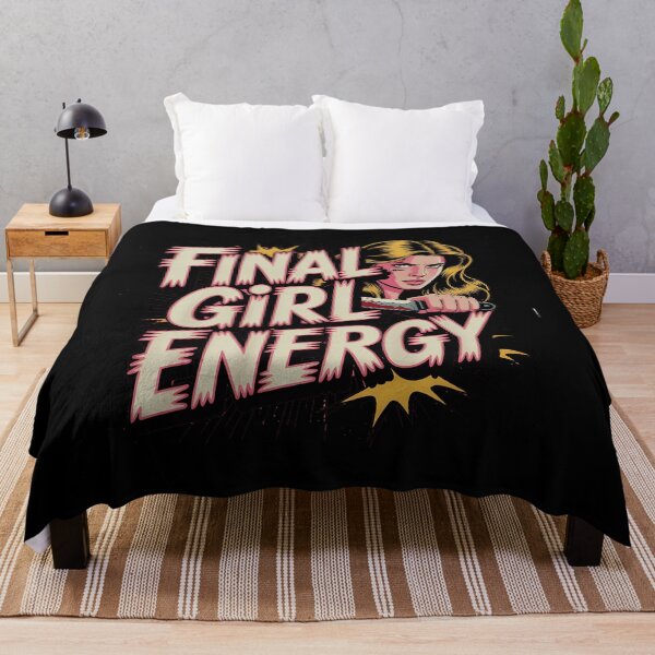 Item preview, Final Girl Energy Softstyle, Horror Movie Tee, Slasher Film, Halloween Apparel designed and sold by khorbiasieno.