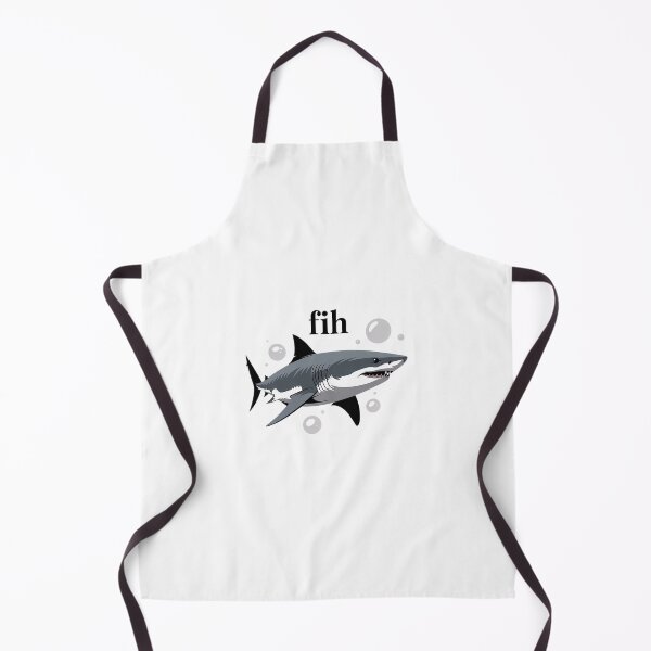 Item preview, Fih Unisex, Fih Shark, Fih Memes tee, Shark Lovers Gift, Funny Shark designed and sold by VasilisLamArt.