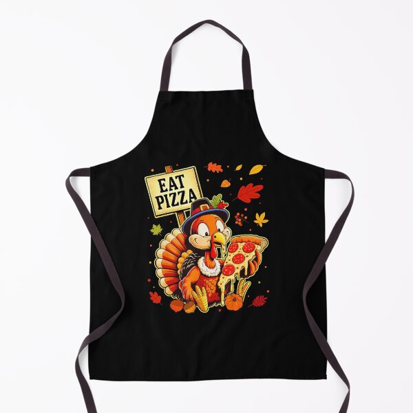 Item preview, Funny Turkey Eat Pizza Thanksgiving designed and sold by JEFDodsonArt.